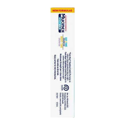 Mucinex Maximum Strength FAST-MAX - Day/Night Cold & Flu Liquid Gels - 24ct