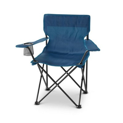 Adult Outdoor Portable Camp Chair - Dealworthy Mineral Blue (LOCAL PICKUP ONLY)