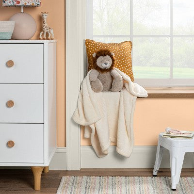 Plush Blanket with Soft Toy - Cloud Island Lion