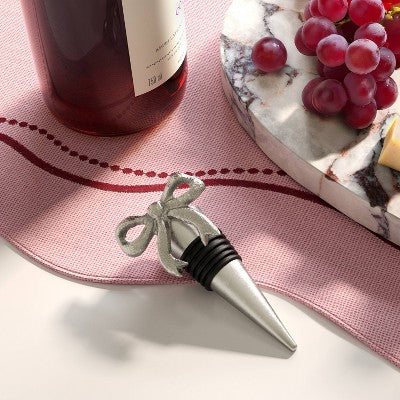Bow Wine Stopper Silver - Threshold