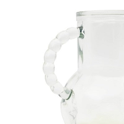 Glass Pitcher Clear - Bullseye's Playground