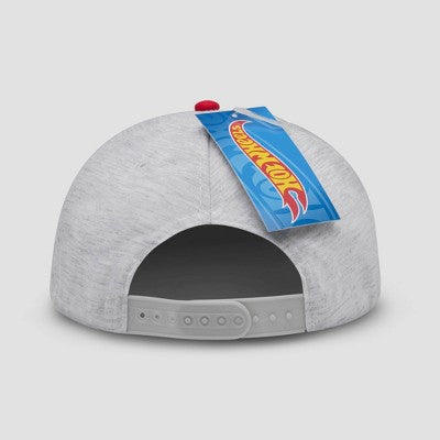 Boys' Hot Wheels Flat Brim Baseball Hat - Gray