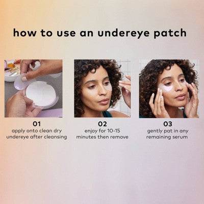 The Good Patch Brighten Up Hydrogel Undereye Patches