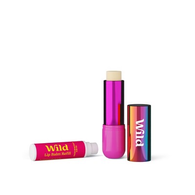 Wild Cosmetics Chrome Case Lip Balm Starter Kit - Passionfruit - 0.15oz