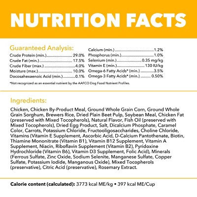 IAMS Proactive Health Chicken and Whole Grains Flavor Puppy Dry Dog Food - 7lbs