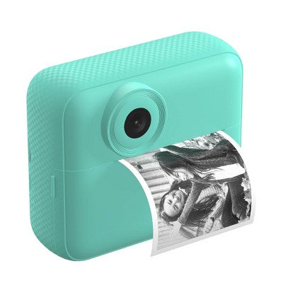 GEMS Kids Instant Camera - Green: USB-C, 12 Megapixels, 2.4" Screen