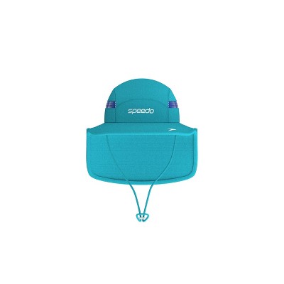 Speedo Toddler Polyester Bucket Hat - Easygoing Blue/Pink Wink L/XL