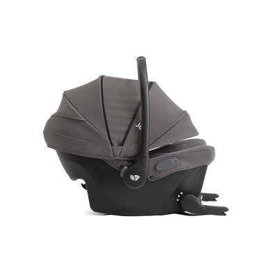 Joie Mint Latch Baseless Infant Car Seat - Thunder: LATCH Compatible, Rear Facing, Includes Car Seat Base & Accessories (LOCAL PICKUP ONLY)