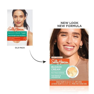 Sally Hansen Bleach Cream For Face & Body - 1.6oz