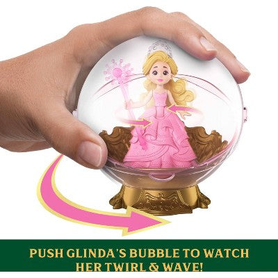Universal Pictures' Wicked Glinda's Floating Bubble Toy with Vehicle & Glinda Small Doll