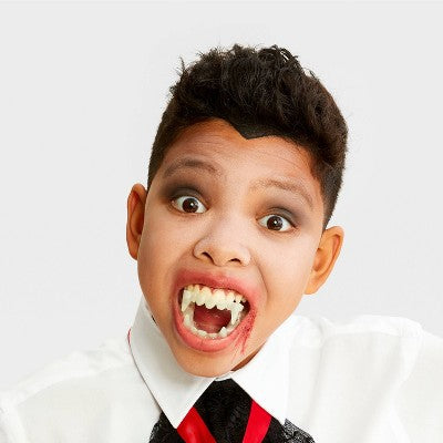 3pc Kids' Vampire Glow in the Dark Halloween Costume Kit One Size Fits Most - Hyde and EEK! Boutique