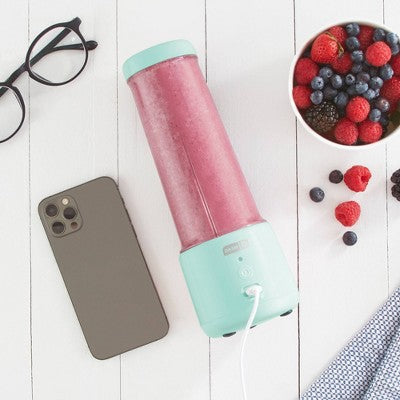 Dash 16oz Personal Portable USB-C Blender - Aqua Blue