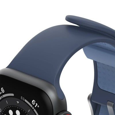 OtterBox Apple Watch Band 40mm/41mm/42mm - Baby Blue Jeans: Plastic Smartwatch Accessory