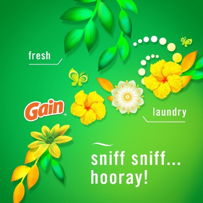 Febreze Plug Quadruple Air Freshener Refill - Gain Original - 3.48 fl oz/4pk