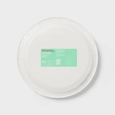 Holiday Disposable Dinnerware Plates 10" - Quilted Star - 20ct - up&up