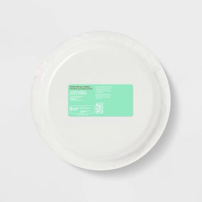 Holiday Disposable Plates - Red Green Plaid - 10" - 24ct - up&up