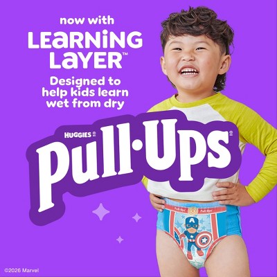 Pull-Ups Learning Designs Boys' Disposable Training Pants - Size 6T-7T - 42ct