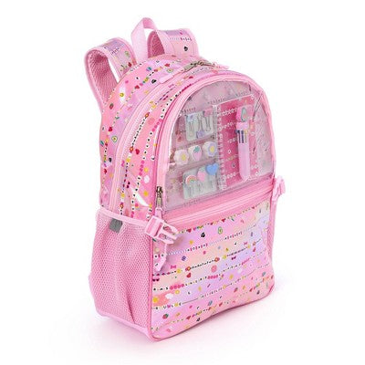 Locker Club Stationery 17" Backpack Set - Bestie
