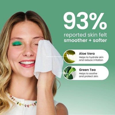 Clean Skin Club Makeup Facial Cleansing Wipes Sensitive Skin - 25ct