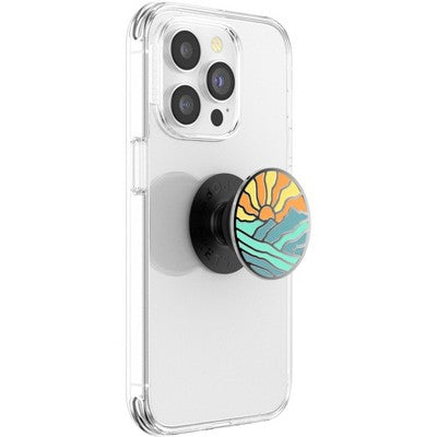 PopSockets PopGrip Enamel Cell Phone Grip & Stand - Mountain Rays