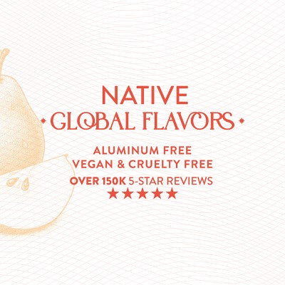Native Limited Edition Aluminum-Free and Residue-Free Global Flavors Deodorant Spray - Japanese Golden Pear - 3.5 oz