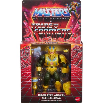 Masters of Universe Origins & Transformers Bumblebee Armor Man