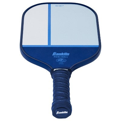 Franklin Sports 2 Player Poly Paddle with Ball Set - Blue/Light Blue: Fiberglass Pickleball Equipment
