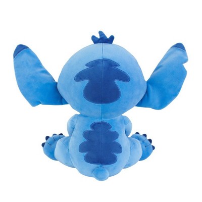 Disney 16" Stitch Stuffed Plush: Baby Blanket, Solid Pattern