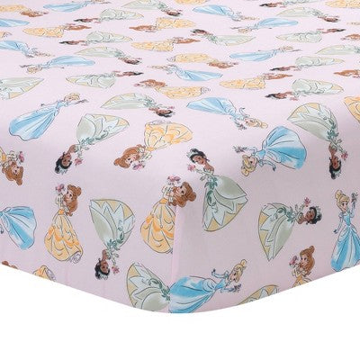 Lambs & Ivy Disney Baby Princesses Crib Bedding Set - 3pc
