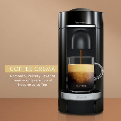 Nespresso Vertuo Plus Deluxe Espresso and Coffee maker Bundle - Black (LOCAL PICKUP ONLY)