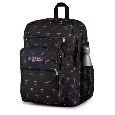 JanSport Big Student Bad Bow 17" Backpack - Black Bows