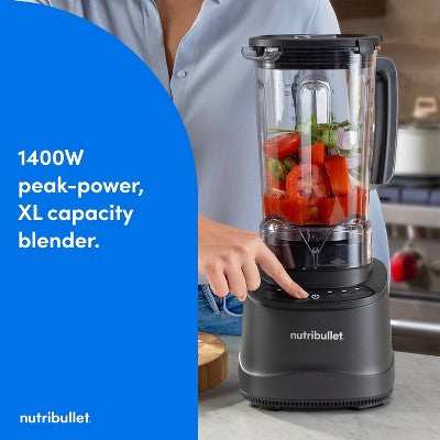 NutriBullet Power Core Blender NBF70100 Matte Black 1400W