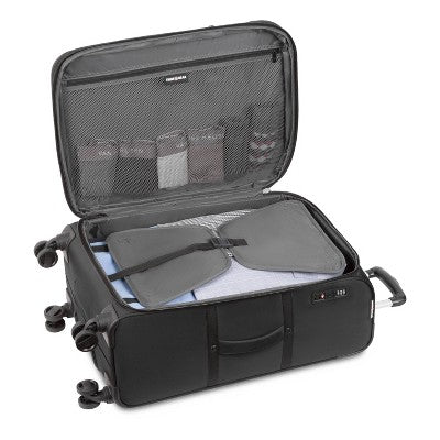SWISSGEAR Zurich Softside Medium Checked Suitcase - Black