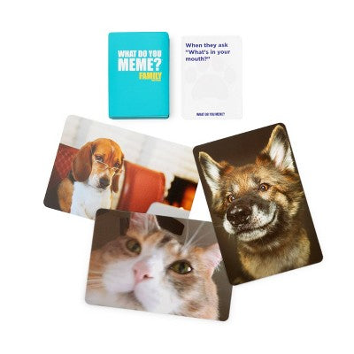 What Do You Meme? Family Pets Only Edition Card Game, Family Party Game