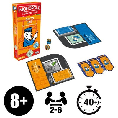 Monopoly Go to Jail Board Game