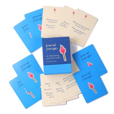 Line Modern 65ct Journal Prompt Cards