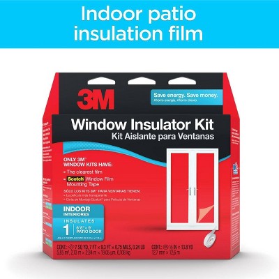 3M Indoor Window Insulator Kit Patio Door