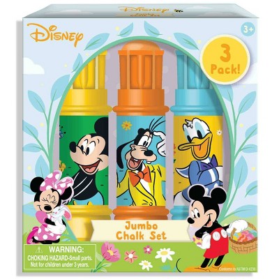 Disney Jumbo Chalk Set Mickey - 3pk