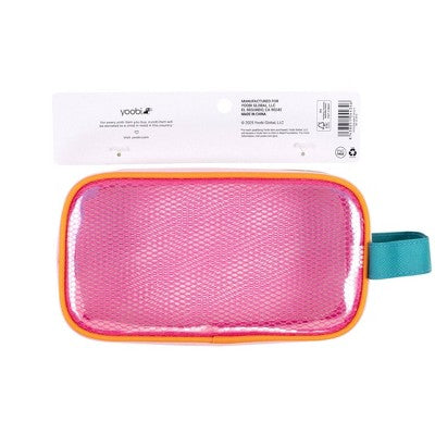 Yoobi Pencil Pouch, Single-Zip, Soft Shell Case - Holds Pens, Markers & School Supplies