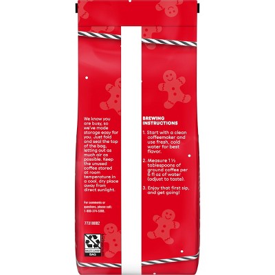Dunkin' Gingerbread Artificially Flavored Medium Roast Ground Coffee - 11oz