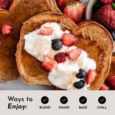 Just Ingredients Vanilla Bean Protein Mix - 17.5oz - 15 servings: Non-Caffeinated Powder, Sports Drink