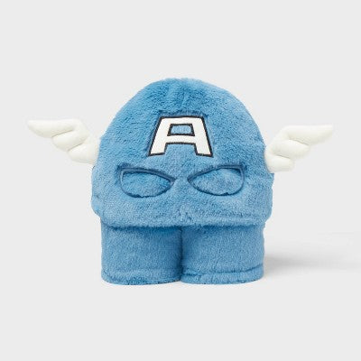 Marvel Captain America Kids' Hooded Blanket - The Marvel Collection by Pillowfort