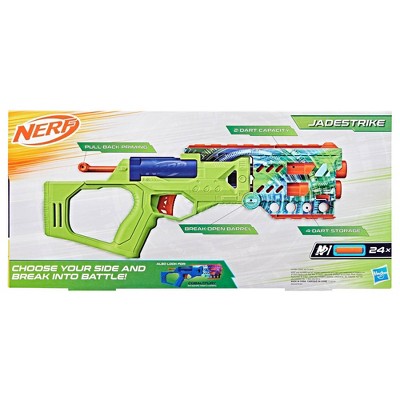 NERF Jade Strike Toy Blaster