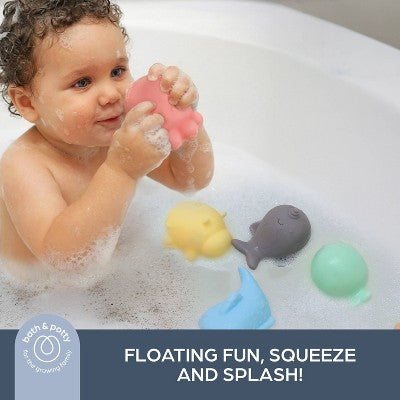 Dreambaby Mold-Free Bath Toy Sensory Stimulating Set - 8pc