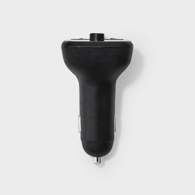 FM Bluetooth Transmitter - dealworthy Black