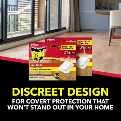 Raid Ant Bait & Indoor Ant Trap - 8ct