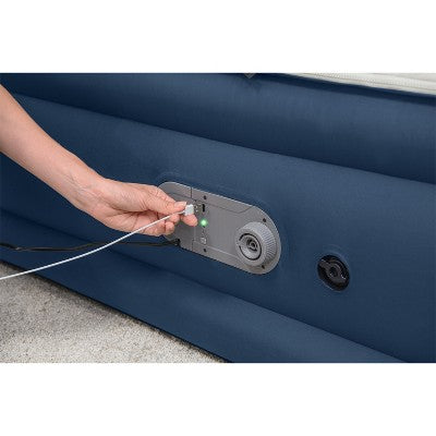 Sealy AlwayzAire Tough Guard Duvet Top Air Mattress Queen with Built-in Dual Pump (LOCAL PICKUP ONLY)