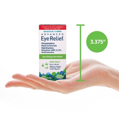 Advanced Eye Relief Olopatadine 0.2% Allergy Eye Drops - 3.5ml