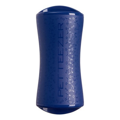 Pet Teezer Large Dog Grooming Brush - Navy Blue: Detangles, For Dogs