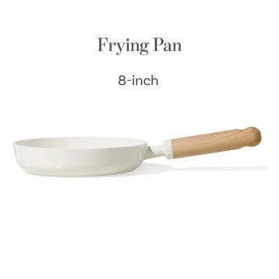 Carote 8" Ceramic Nonstick Fry Pan Cream